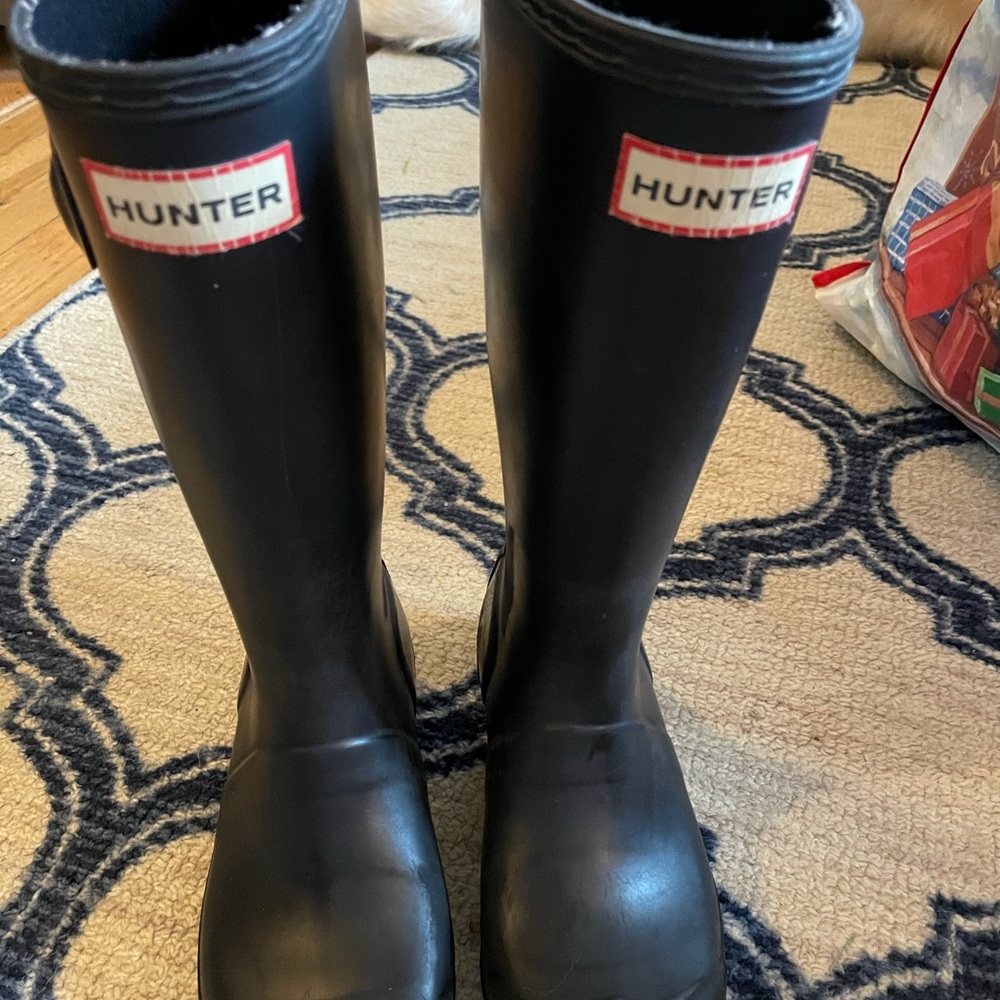 Girls Hunter boots sz 2